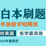 2020学而思暑假大白本刷题班全套-3456年级数学短期班